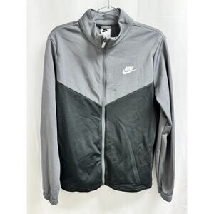 Nike Sportswear Tracksuit Jacket Smoke Gray Girl's Size XL FD3067-084